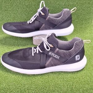 FootJoy FJ Flex Men’s Athletic Shoes - Black and White